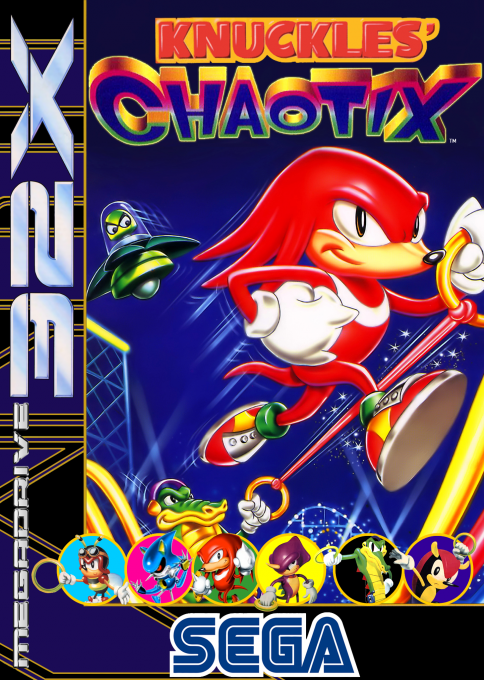Jaquette de Knuckles' Chaotix