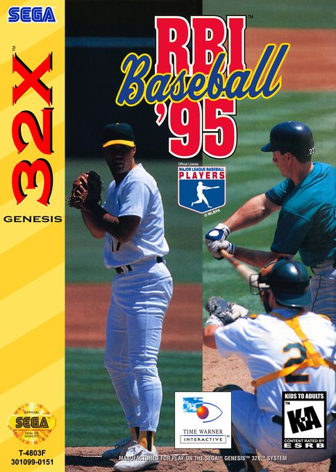 Jaquette de RBI Baseball 95