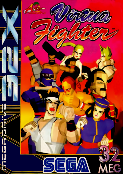 Jaquette de Virtua Fighter