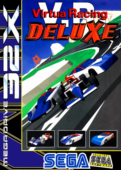 Jaquette de Virtua Racing Deluxe
