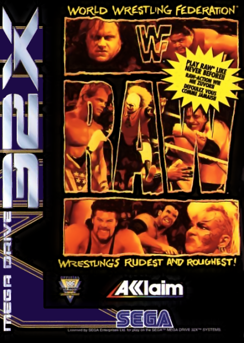 Jaquette de WWF Raw