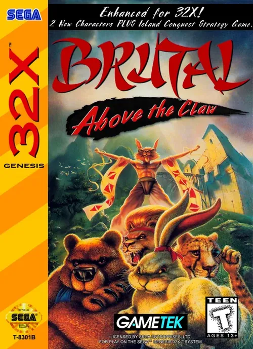 Jaquette de Brutal Above the Claw