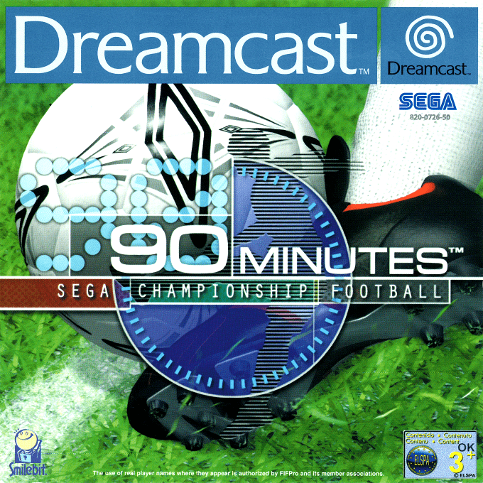 Jaquette de 90 Minutes : Sega Championship Football