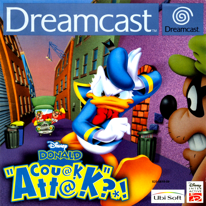 Jaquette de Disney's Donald Duck : Cou@k Att@k?*!