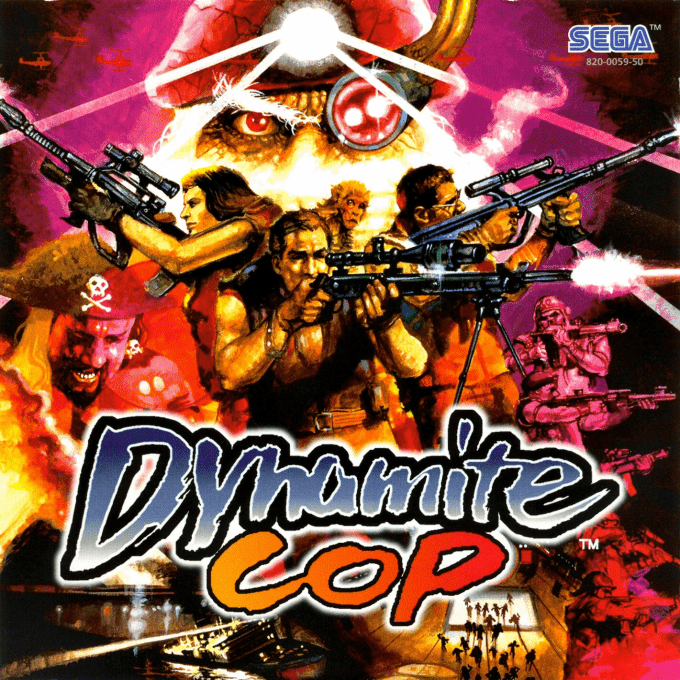 Jaquette de Dynamite Cop