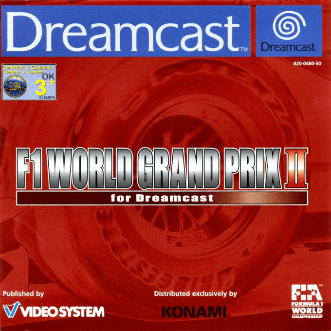 Jaquette de F1 World Grand Prix II for Dreamcast