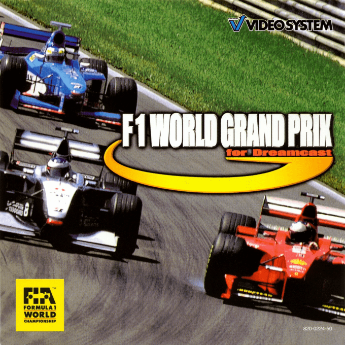 Jaquette de F1 World Grand Prix for Dreamcast