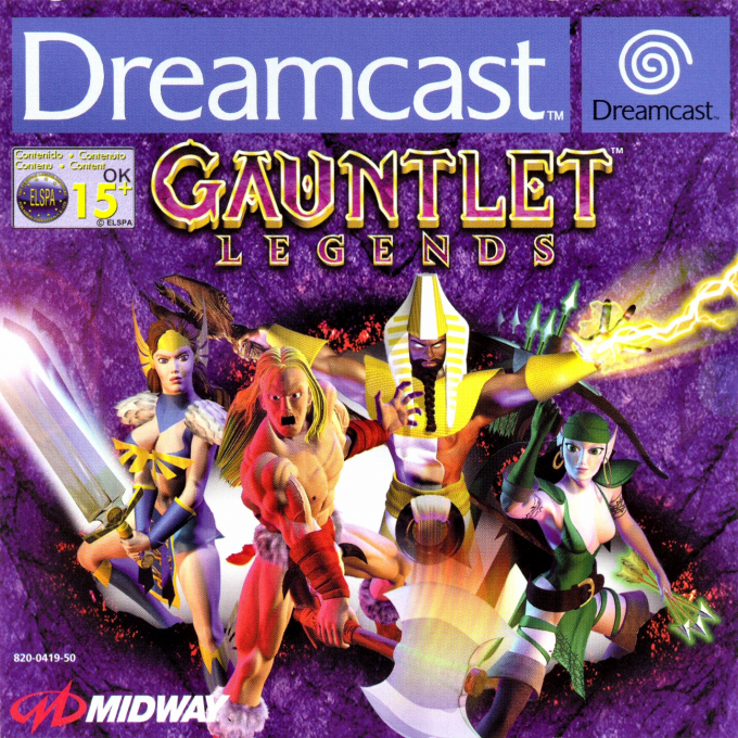 Jaquette de Gauntlet Legends