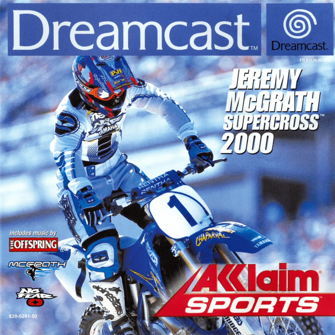 Jaquette de Jeremy McGrath Supercross 2000