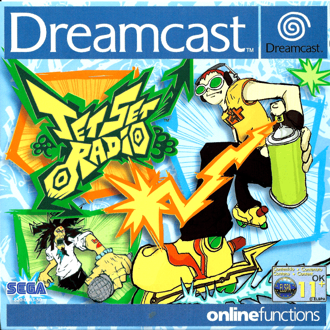 Jaquette de Jet Set Radio