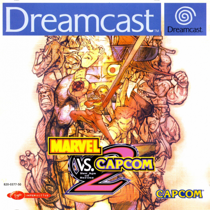 Jaquette de Marvel vs. Capcom 2 : New Age of Heroes