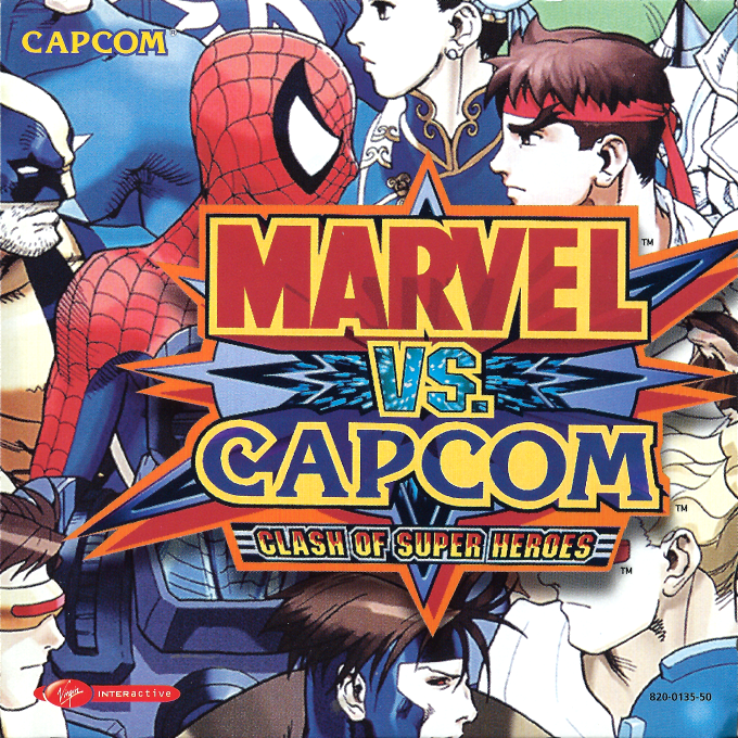 Jaquette de Marvel vs. Capcom : Clash of Super Heroes