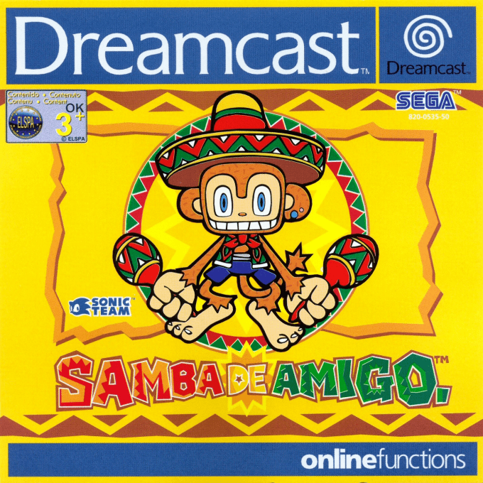 Jaquette de Samba de Amigo