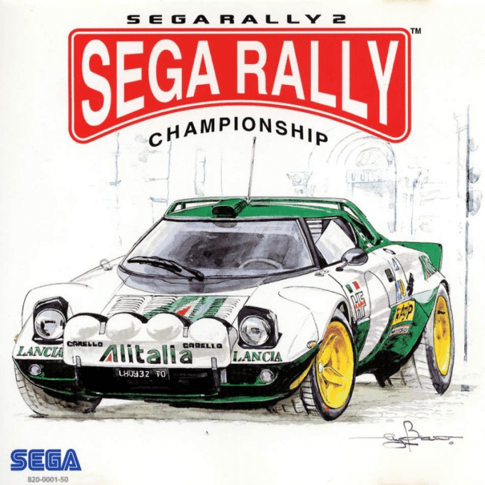 Jaquette de Sega Rally 2