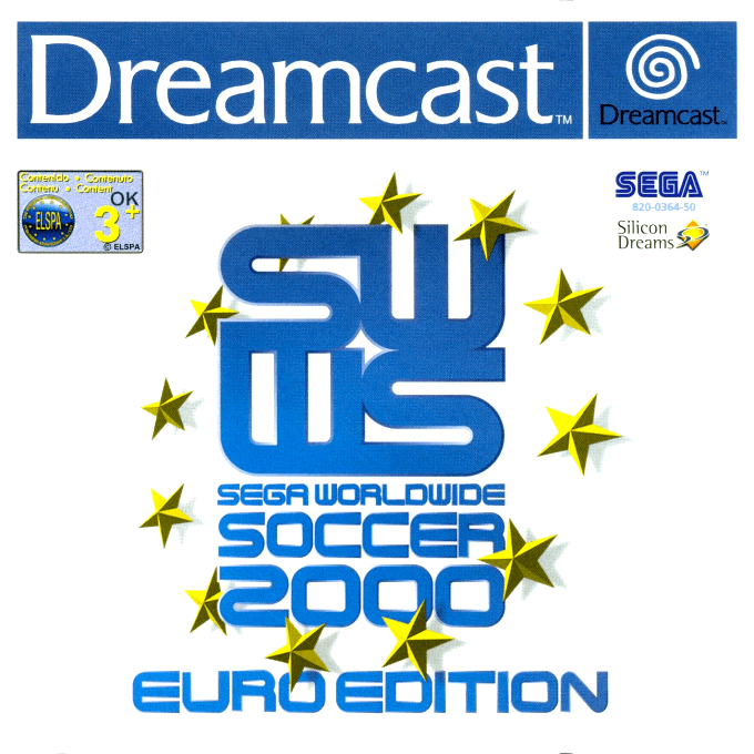 Jaquette de Sega Worldwide Soccer 2000 : Euro Edition