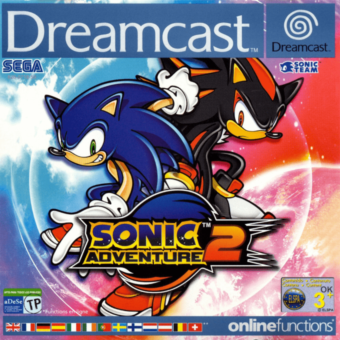 Jaquette de Sonic Adventure 2