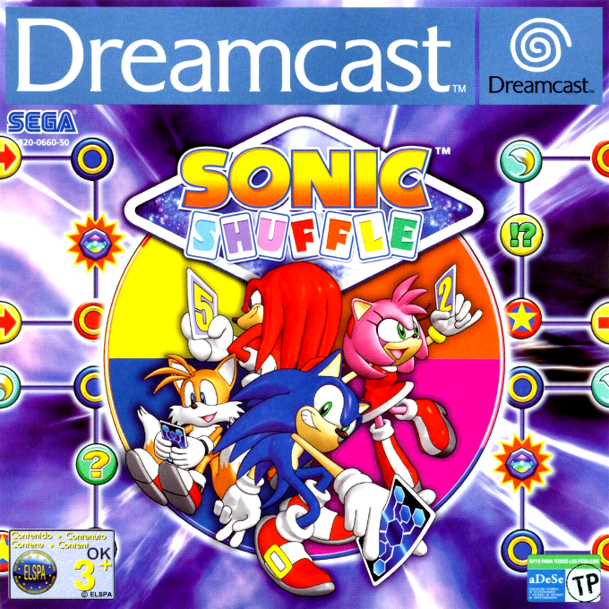 Jaquette de Sonic Shuffle