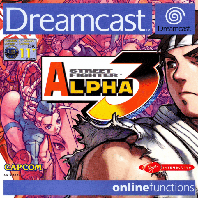 Jaquette de Street Fighter Alpha 3
