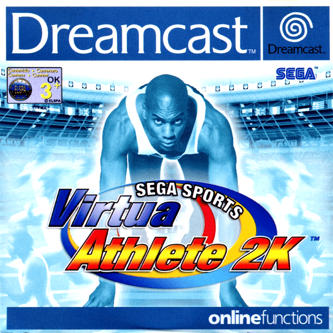 Jaquette de Virtua Athlete 2K
