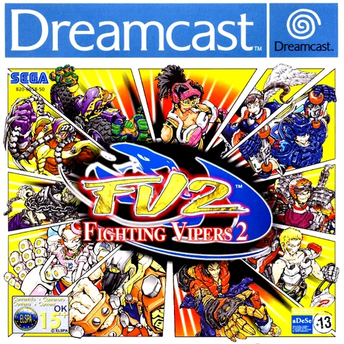 Jaquette de Fighting Vipers 2