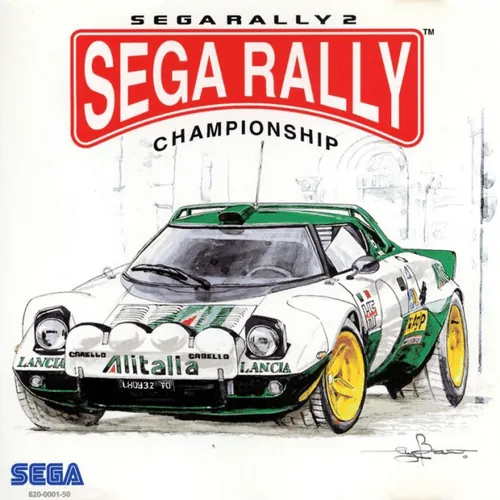 Jaquette de Sega Rally 2