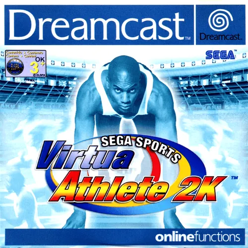 Jaquette de Virtua Athlete 2K