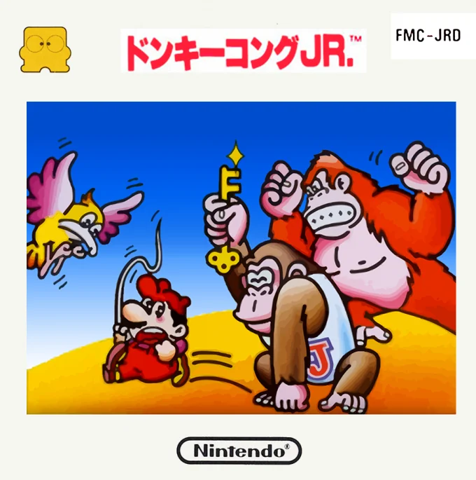 Jaquette de Donkey Kong Jr.