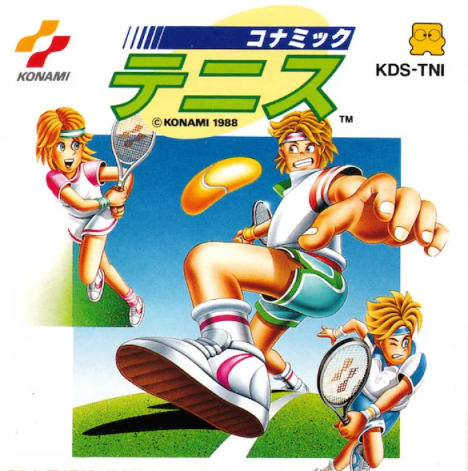 Jaquette de Konamic Tennis
