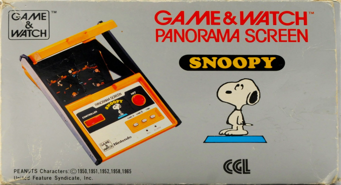 Jaquette de Snoopy (panorama Screen)