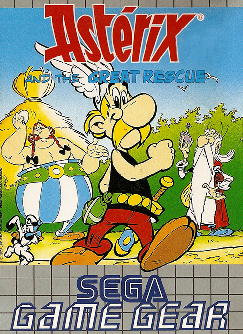Jaquette de Astérix and the Great Rescue