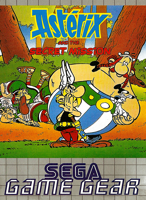 Jaquette de Astérix and the Secret Mission