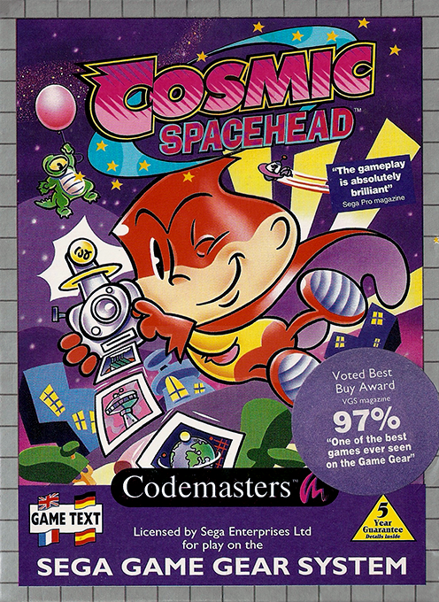 Jaquette de Cosmic Spacehead