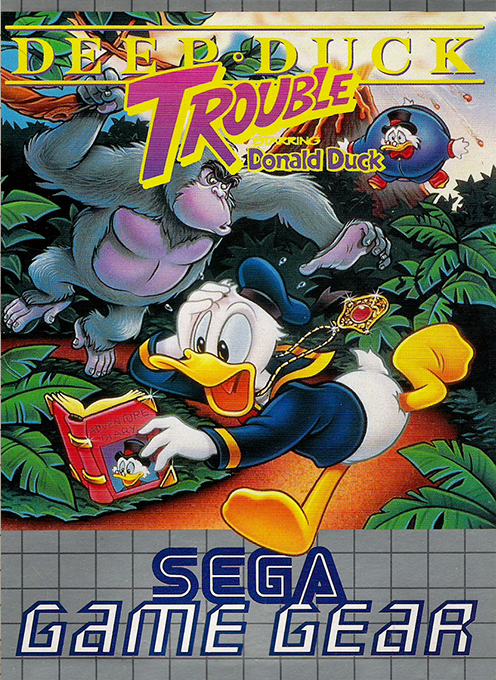 Jaquette de Deep Duck Trouble Starring Donald Duck
