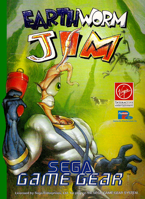 Jaquette de Earthworm Jim