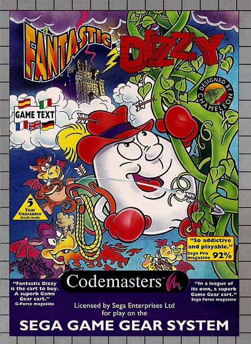 Jaquette de Fantastic Dizzy
