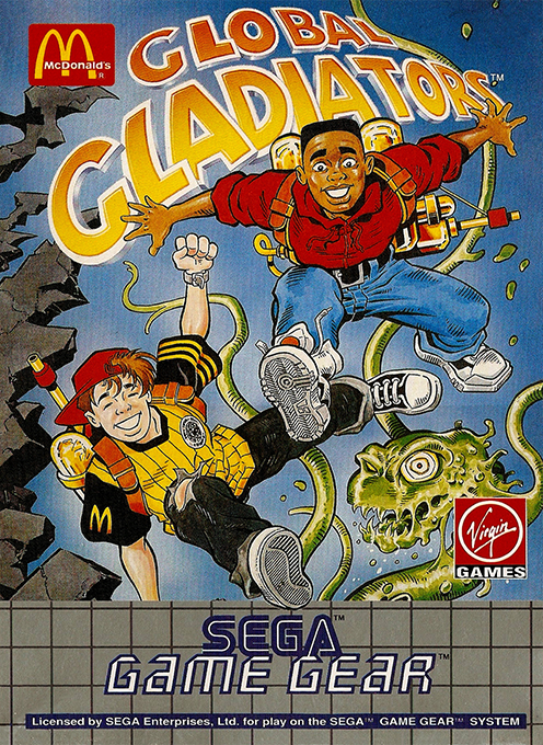 Jaquette de Global Gladiators