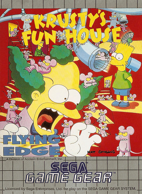 Jaquette de Krusty's Fun House