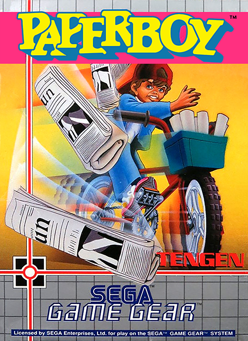 Jaquette de Paperboy