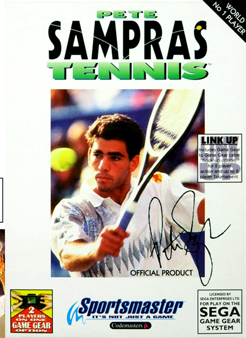 Jaquette de Pete Sampras Tennis