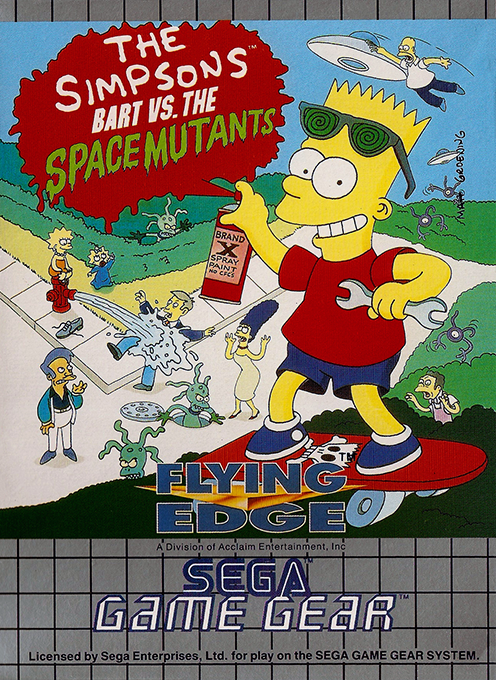 Jaquette de The Simpsons : Bart vs the Space Mutants