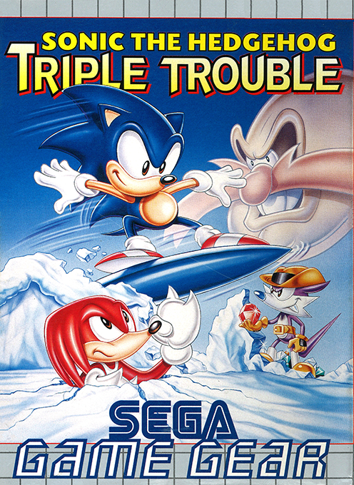 Jaquette de Sonic the Hedgehog : Triple Trouble