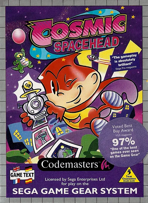Jaquette de Cosmic Spacehead