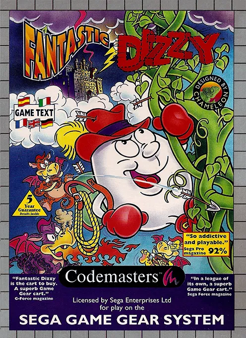 Jaquette de Fantastic Dizzy