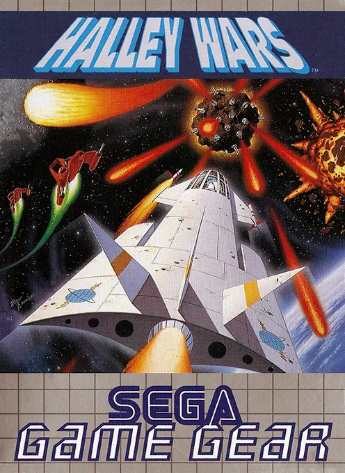 Jaquette de Halley Wars