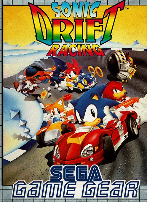 Jaquette de Sonic Drift Racing