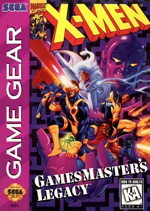 Jaquette de X-Men Gamesmaster's Legacy