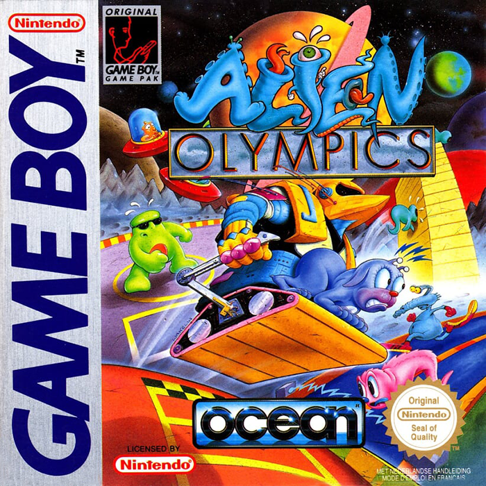Jaquette de Alien Olympics