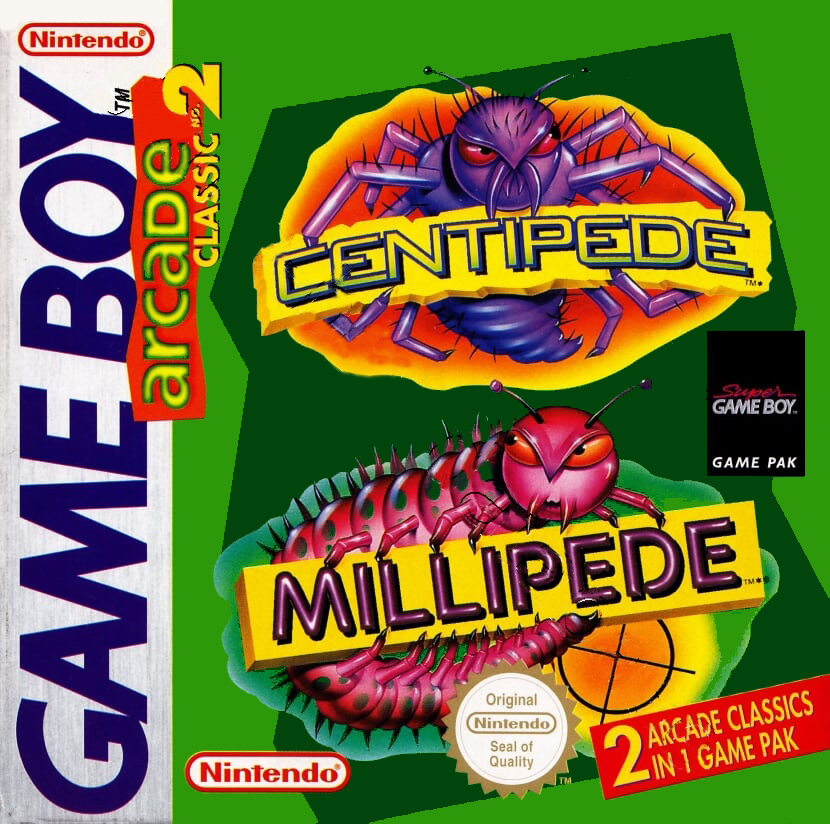 Jaquette de Arcade Classic No. 2 : Centipede & Millipede