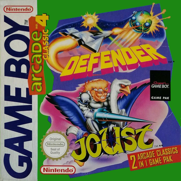 Jaquette de Arcade Classic No. 4 : Defender & Joust