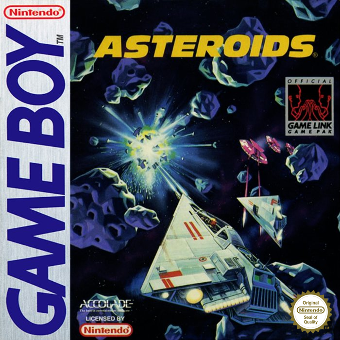 Jaquette de Asteroids